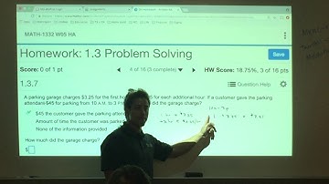 MATH 1332 - 7Ed - 1.3 - Problem Solving