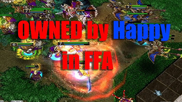 WC3 Classic GFX | OWNED by Happy in FFA