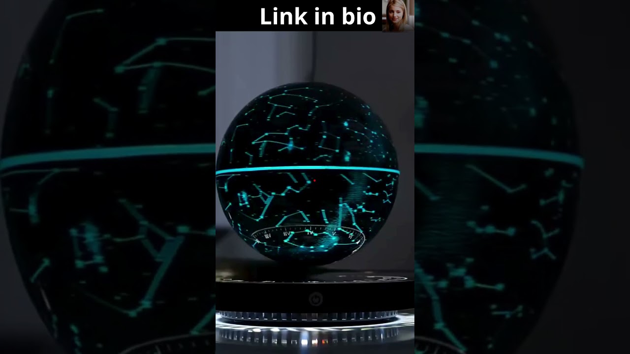 Magnetic Levitation Globe Night Light