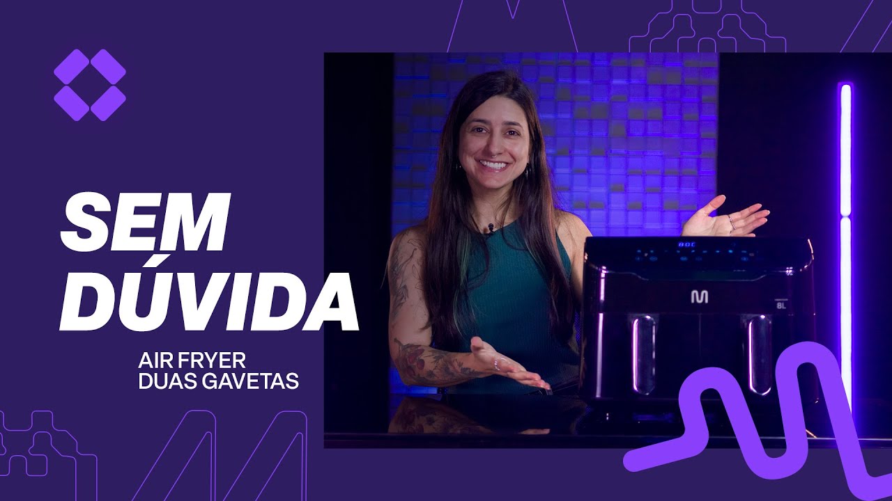 Sem Dúvida | Review Air Fryer 2 gavetas Multi - YouTube