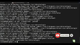 SED Command