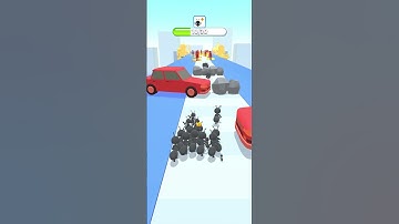 Tiny Run 3D gameplay walkthrough (202) #shorts