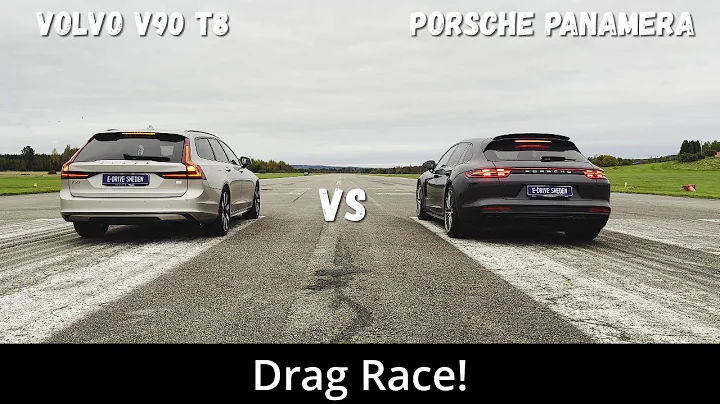 2023 Volvo V90 T8 455hp vs 2020 Porsche Panamera 4 E-Hybrid 462hp | Drag Race | 4K - DayDayNews