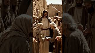 Jesus healing the villagers with great power and authority
