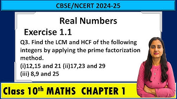 Real Numbers exercise 1.1 question 3 | Class 10 Maths Chapter 1