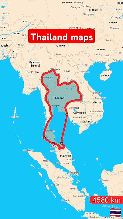 Thailand🇹🇭 full location map travel#thailand #maps #shorts #respect