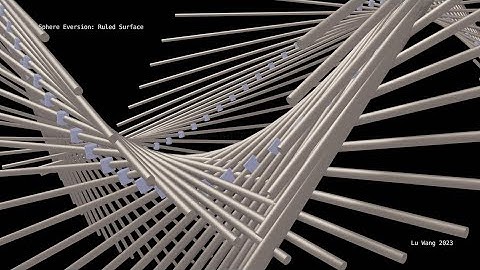 Sphere Eversion: Ruled Surface