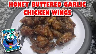 Honey Buttered Garlic Chicken Wings | Chicken Recipe #foodlover #food #chickenrecipe #chicken