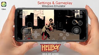 Hellboy Web of Wyrd Gameplay (HD) Eden Emulator Android