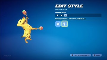 Fortnite All Sidekicks Emotes Showcase