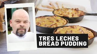 This Tres Leches Bread Pudding Comes With A Lot Of Heart This Tres Leches Bread Pudding Comes With A Lot Of Heart