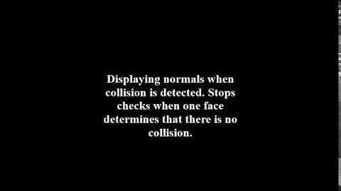 Soft Body Collision Detection techniques