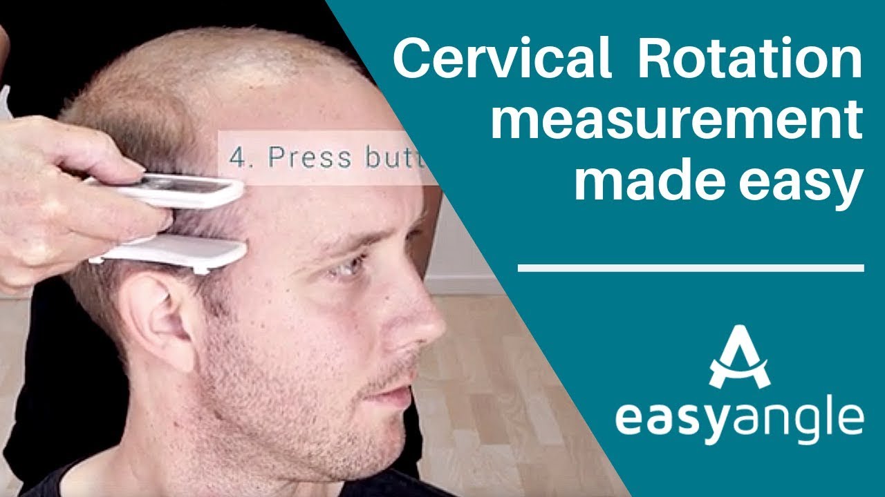 EasyAngle Spinal Measurement Cervical Rotation, Version 1 YouTube