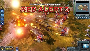 Red Alert 3 Remix MOD Allies Gameplay at Fun Map | Prepare for PHASE 2!