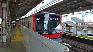 東武70000系71718F 中目黒駅発車(構内入換)