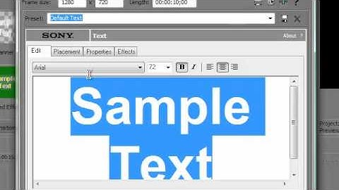 Sony Vegas Pro 9 | Simple keyframe Animation | Tutorial
