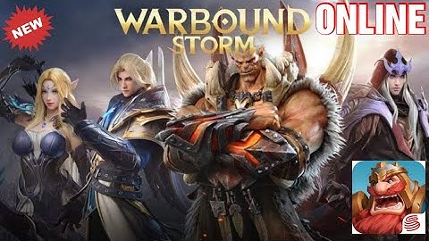 WARBOUND STORM (ENG) 2020 Latest Online-RTS Mobile Official-Launch Android-Gameplay