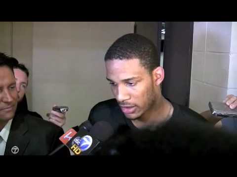 Trevor Ariza, on guarding Aaron Brooks, playing without LO