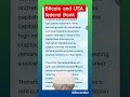 Bitcoin rise in usa federal Bank