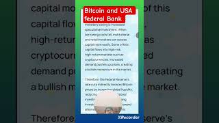 Bitcoin rise in usa federal Bank
