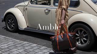 【Amble Shoulder/Body/Boston】普段使いから旅行先までオトナカジュアルなスタイルで♪「アンブル」シリーズのショルダー、ボディ、ボストンバッグ３型をご紹介します！