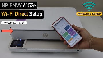 HP Envy 6152e Wi-Fi Direct Setup (Wireless Setup) !