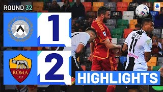 Udinese vs Roma 1-2 Highlights | Lega Serie A Tim - 2023/2024