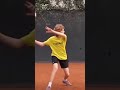 Jannik Sinner nel 2015 allenamento #tennis #sports #viral #reels #video #sinner #shorts #youtube