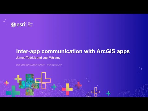Inter-app Communication with ArcGIS Apps