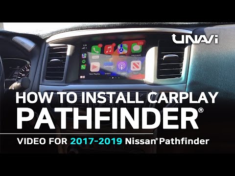 How to Install APPLE CARPLAY / ANDROID AUTO in 2017, 2018, 2019 Nissan Pathfinder
