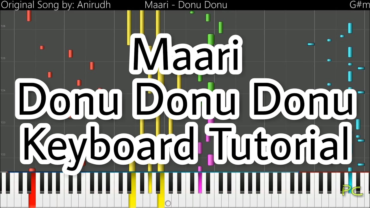 Maari   Donu Donu  Keyboard Tutorial  Paatu Class