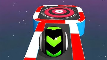 Sky Rolling Ball 3D New Update All Level Gameplay Part 7