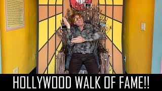Hollywood Walk of Fame TOUR!