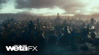 Building Laketown | The Hobbit: The Desolation of Smaug VFX | Wētā FX