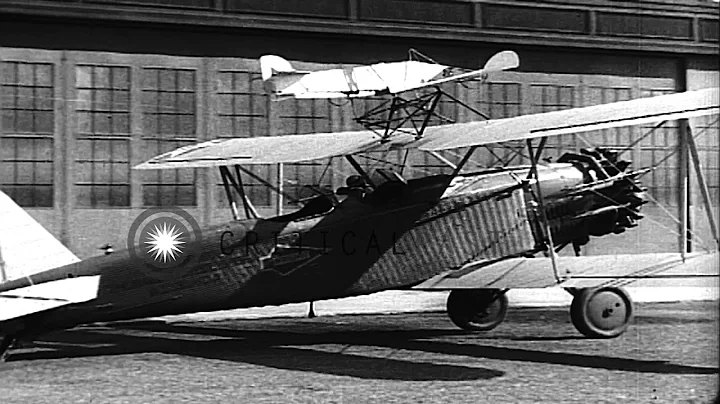 Newsreel 'Cabin Parachute to eliminate airplane crashes, says Army, Washington DC...HD Stock Footage