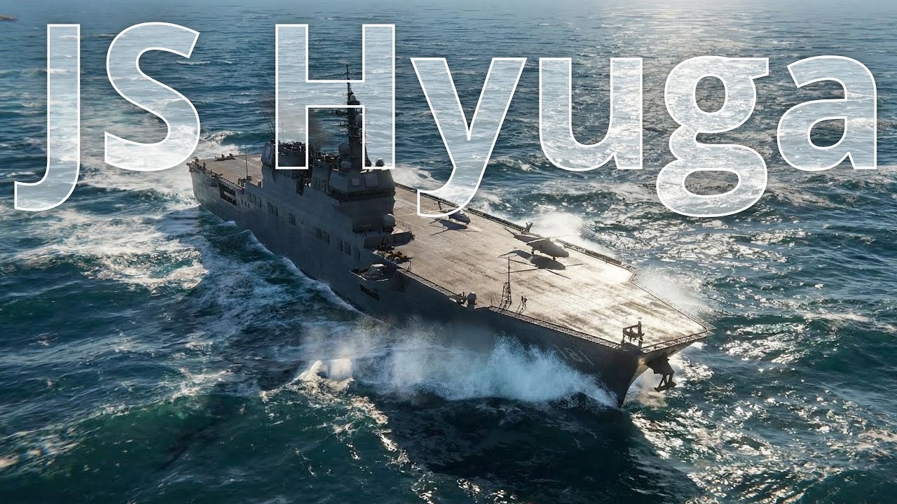Aircarft Carrier? no.. This Helicopter Destoyer (DDH) - JS Hyuga Modern Warships
