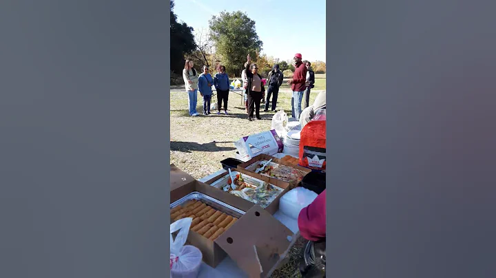 Feeding the Homeless ib the Park