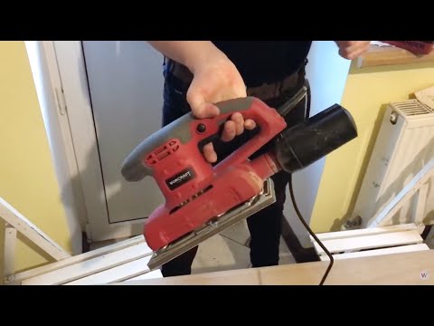 Вібраційна шліфмашина 300 Вт WORCRAFT FS-300 Платформа 115 × 230 мм Мультизам, видео 1