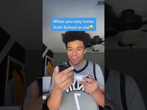 When you stay home from school🤣🤣#shorts #relatable #funny