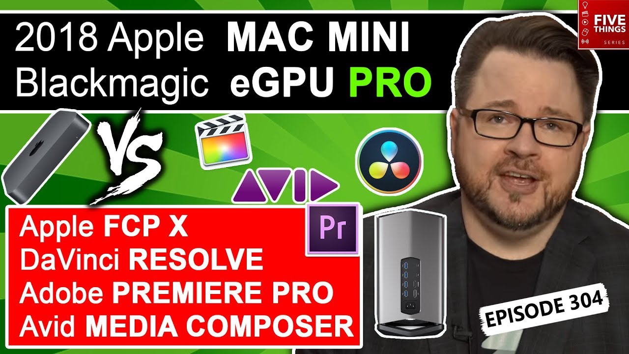 Apple Mac mini eGPUのセット（Blackmagic eGPU） Blackmagic eGPU PRO Review - Supercharge YOUR Mac! - YouTube