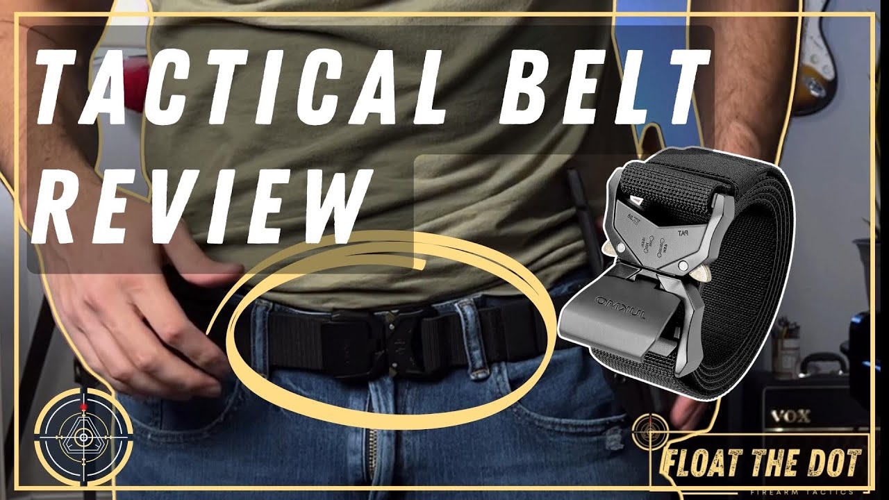 Best Tactical Belt Review (JUKMO - ONLY $20?!) - YouTube