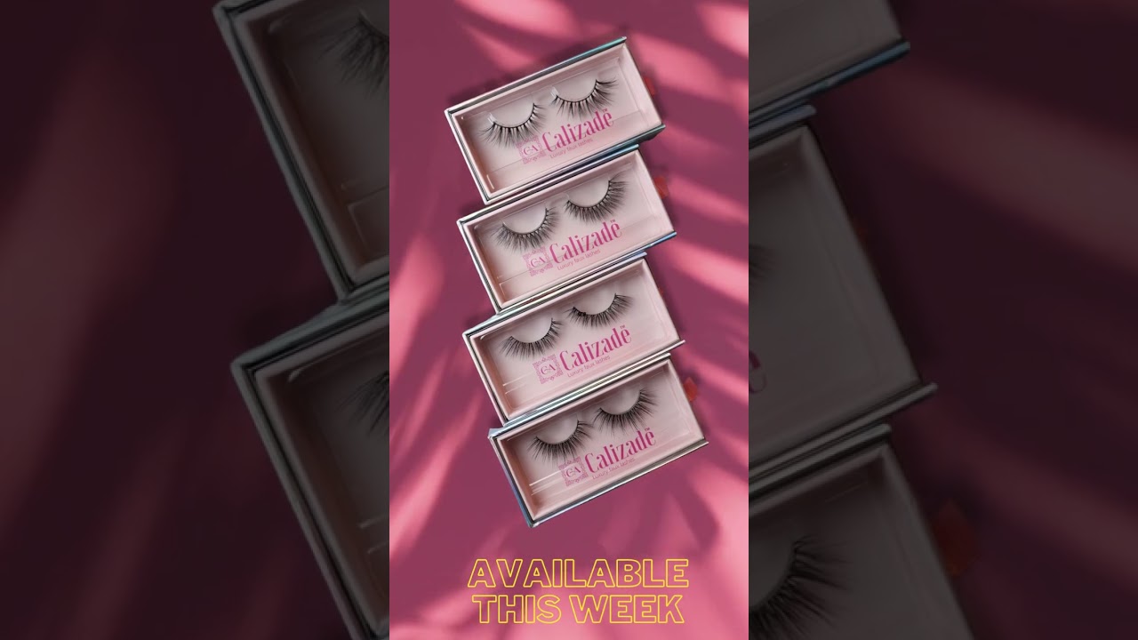 Plant based lashes | Calizade Beauty