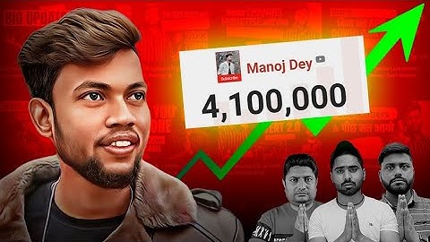 How @Manoj Dey Dominates YouTube : His SECRET to Beat the YouTube Algorithm