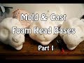 //Tutorial #31// Mold & Cast Fursuit Foam Head Bases -  Part 1 of 2