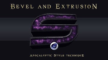 TUTORIAL | Bisel y Extrusión 3D / Bevel and Extrusion 3D | Cinema 4D · Basic | Syn PixeL
