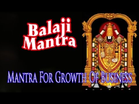 Om Venkateswara Namo Namah  Shree Tirupati Balaji Mantra  Mantra For Growth Of Business