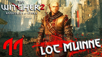 THE WITCHER 2. Part 11: For Temeria, Crown Witness, Lilies and Vipers (Dark mode, movie-walkthrough)