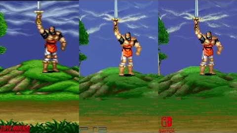 KNIGHTS OF THE ROUND SNES vs PS2 vs Nintendo Switch 60FPS