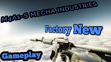 CSGO - M4A1-S Mecha Industries (Factory New) Gameplay