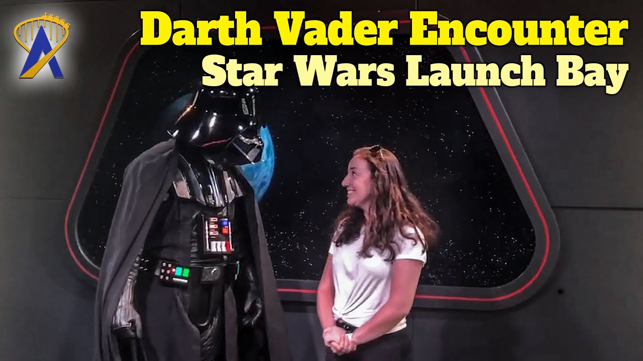 Darth Vader Encounter At Star Wars Launch Bay At Disney'S Hollywood Studios  - Youtube